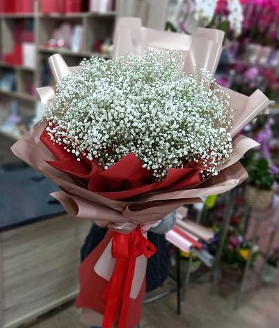 Букет цветов из: Гипсофила в Беляную Гору