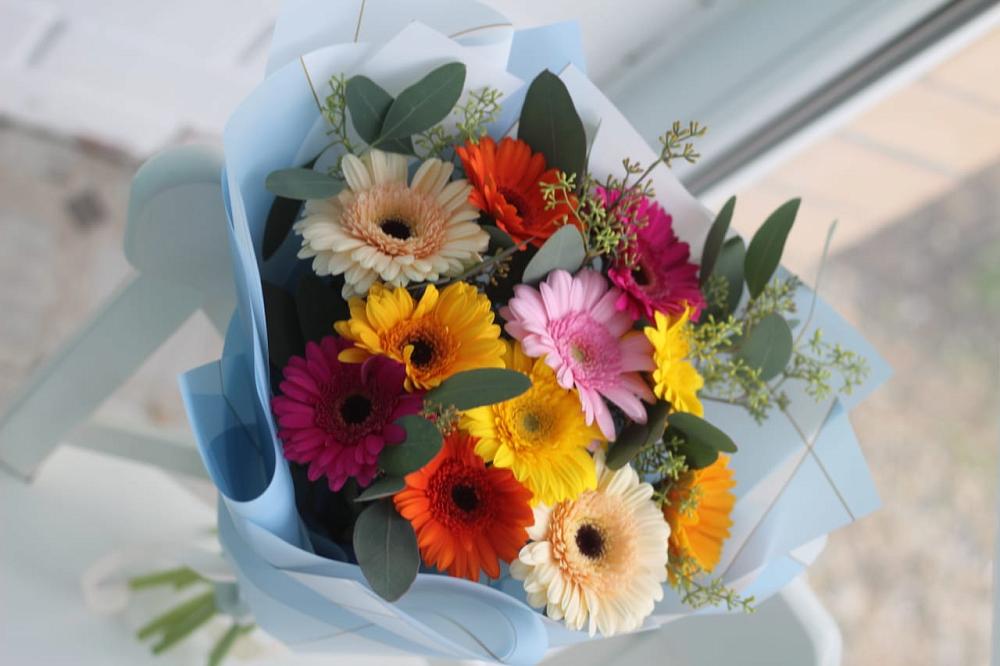 Букет цветов из: Герберы в Беляную Гору