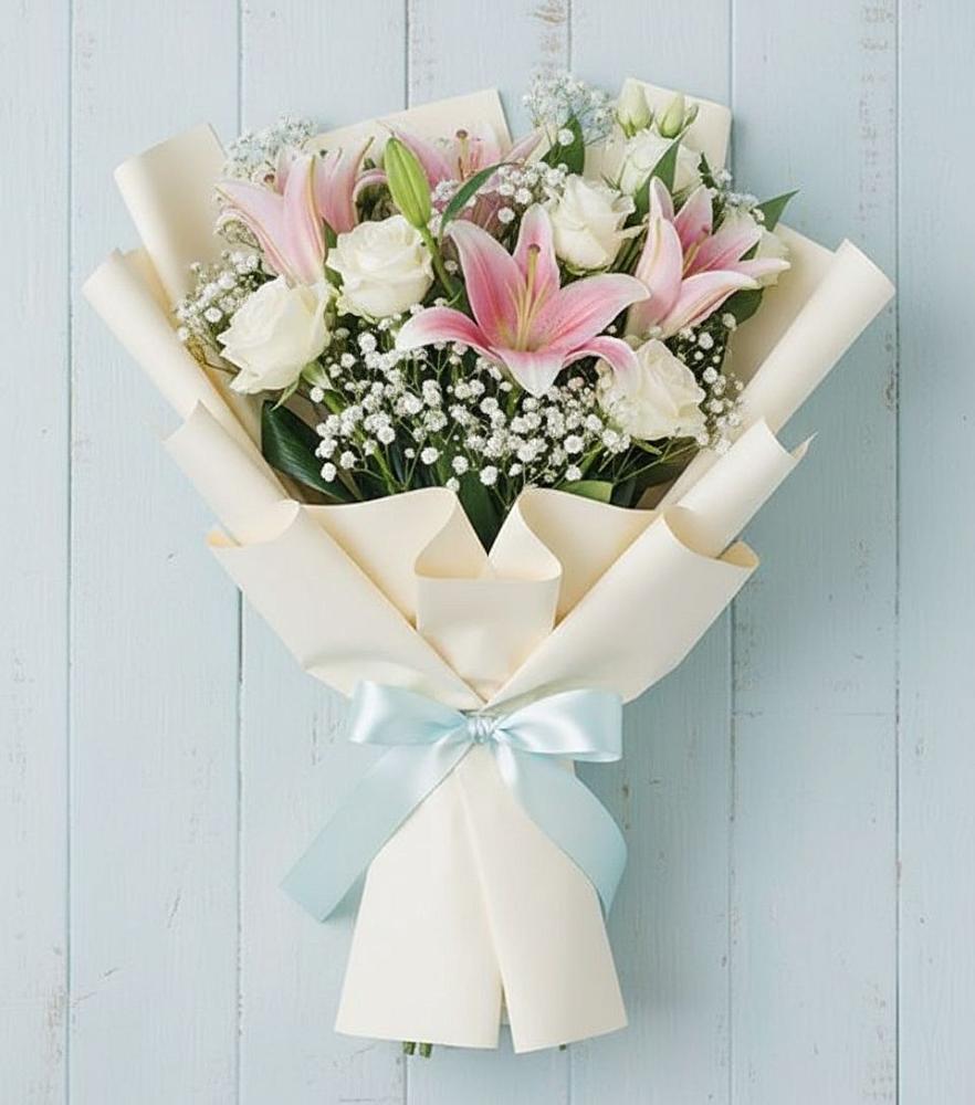 Букет цветов из: Лилии в Беляную Гору