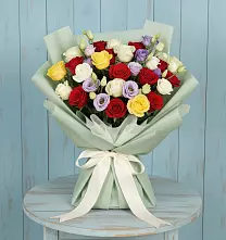 Букет цветов из:  Розы #REPLACE_PRED# Беляную Гору