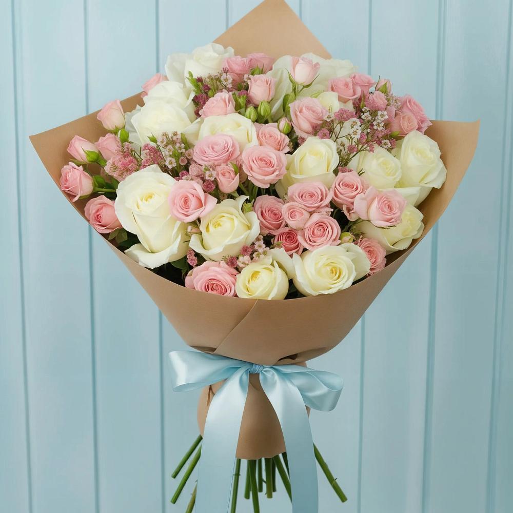 Букет цветов из: Розы в Беляную Гору