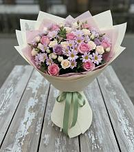 Букет цветов из:  Розы и Хризантемы в Беляную Гору