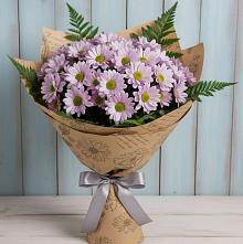 Букет цветов из:  Хризантемы #REPLACE_PRED# Беляную Гору