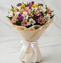 Букет цветов из:  Альстромерии в Беляную Гору