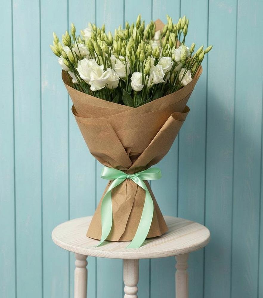 Букет цветов из: Лизиантусы в Беляную Гору