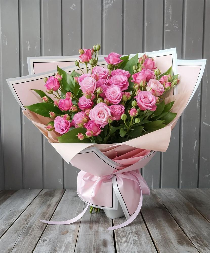 Букет Розовый кустик в Беляную Гору