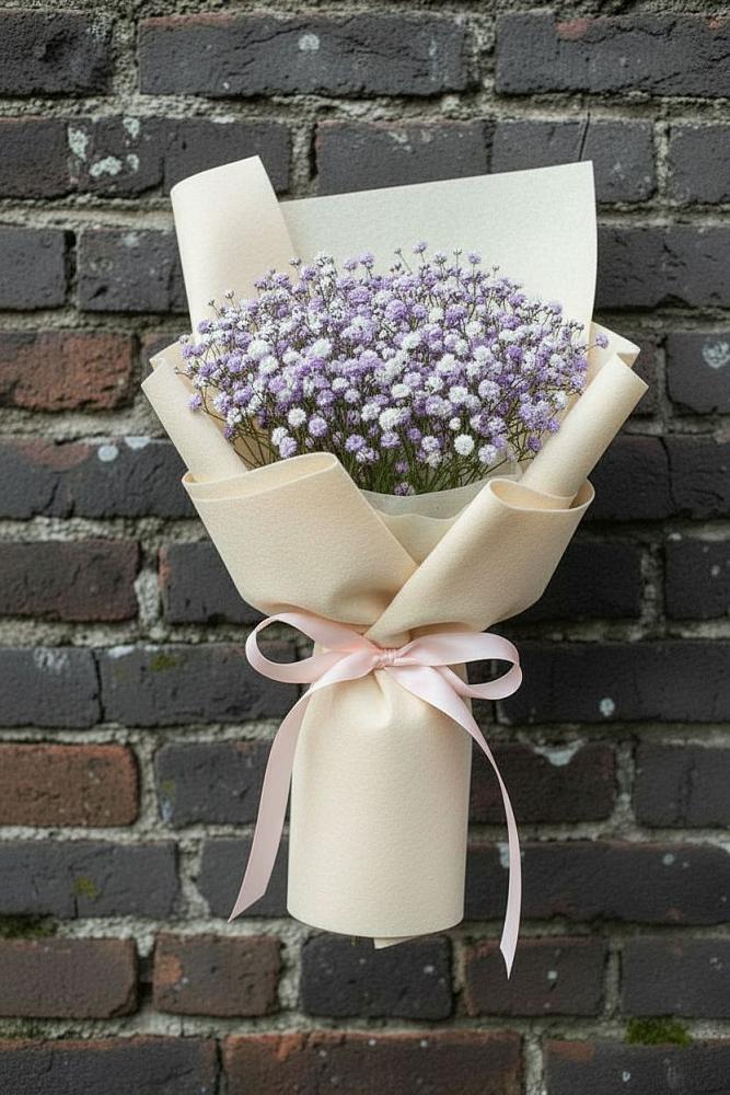 Букет цветов из: Гипсофила в Беляную Гору