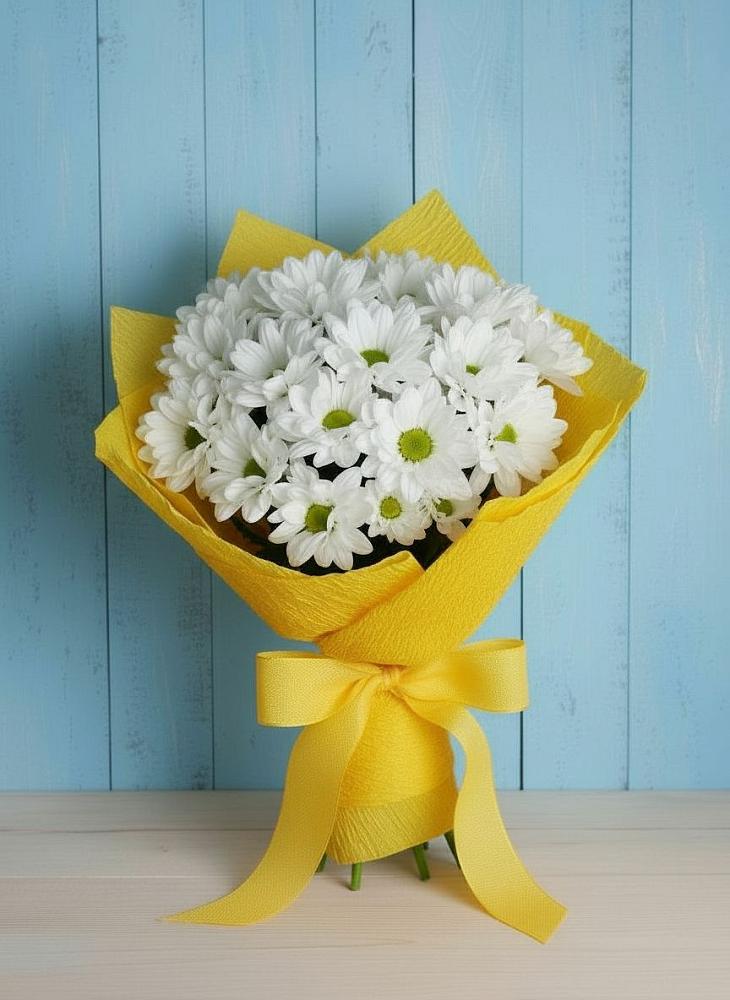 Букет цветов из: Хризантемы в Беляную Гору