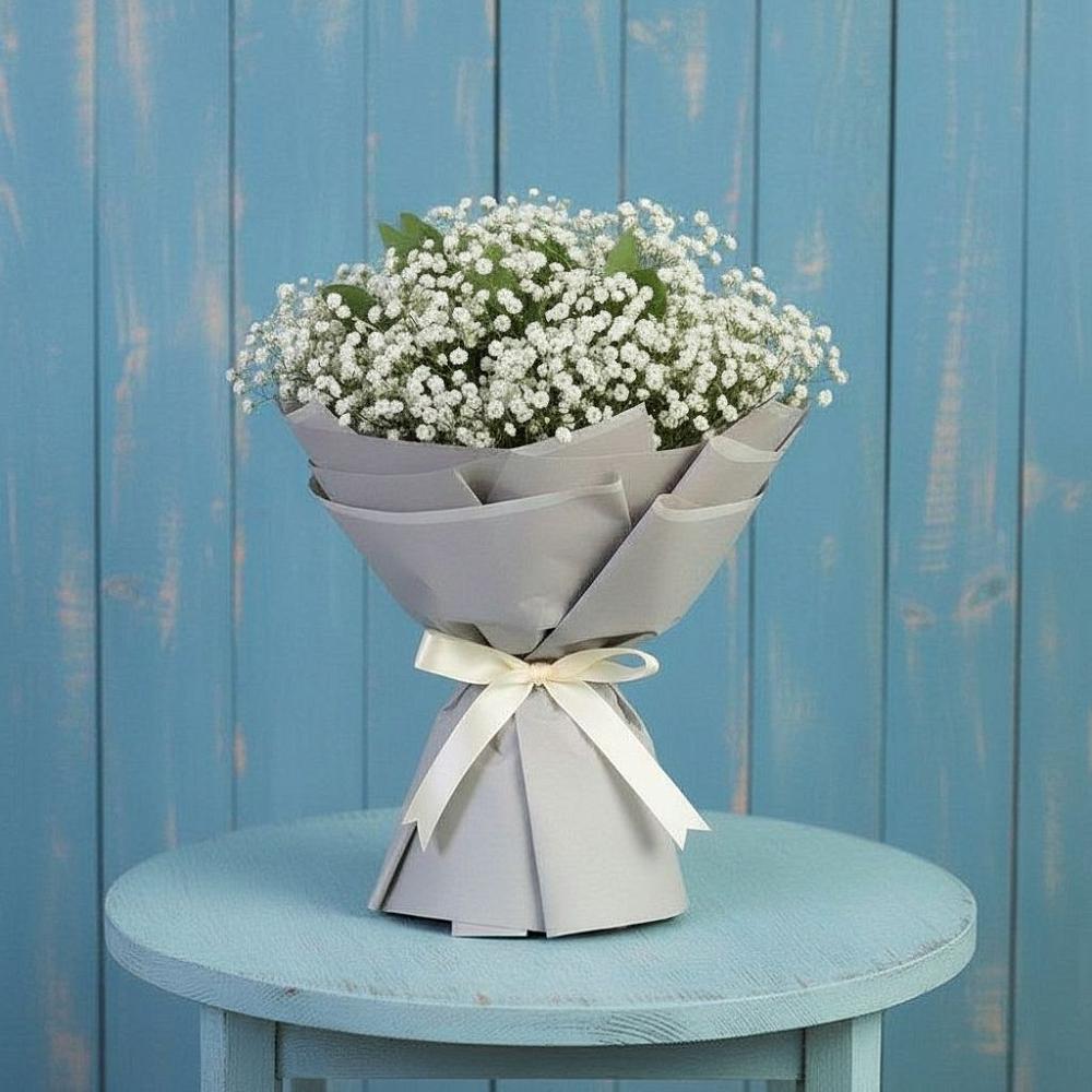 Букет цветов из: Гипсофила в Беляную Гору