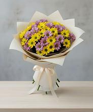 Букет цветов из:  Хризантемы #REPLACE_PRED# Беляную Гору