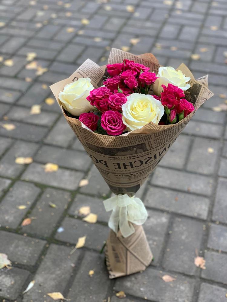 Букет цветов из: Розы в Беляную Гору