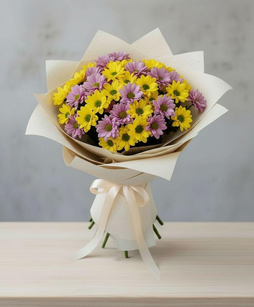 Букет цветов из: Хризантемы в Беляную Гору